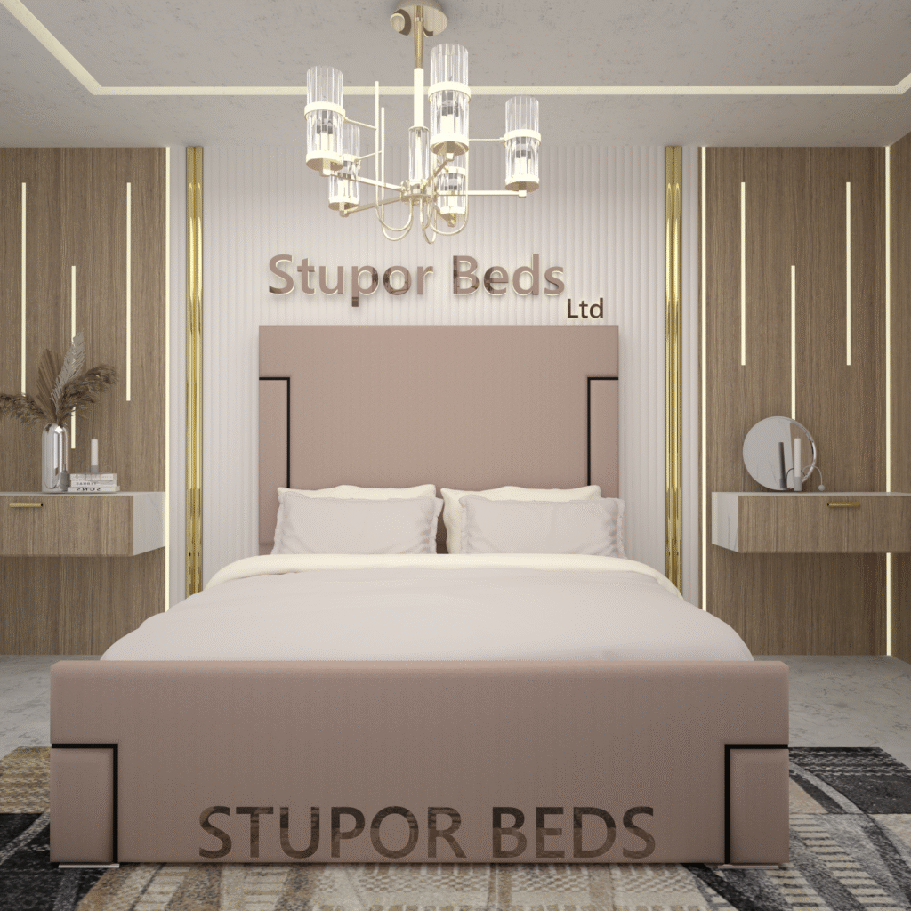 Stone Velvet bed