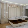 DIWAN BED-2 CREAM