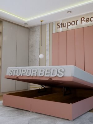 King Size Divan Bed with Headboard