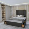 DIWAN BED-9 GREY