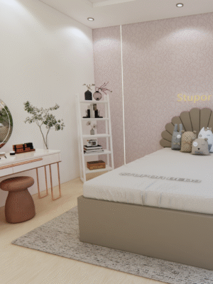 Kids Velvet Bed Mink UK