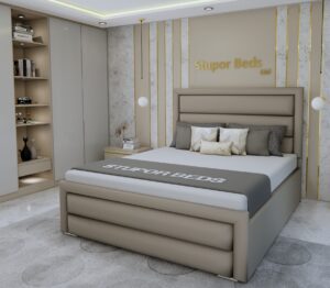 Dominga Velvet Bed