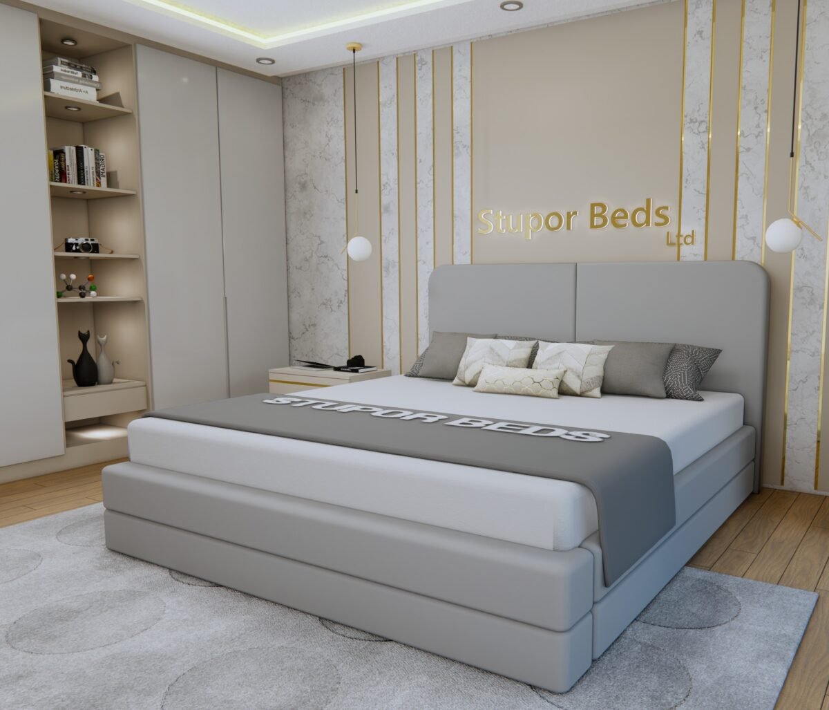 Lilliana Velvet Bed - Image 3