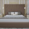 ND-7 MINK DARK Bed Panel Strip Bed Headboard