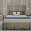 Gold Strip Bed