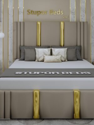 Gold Strip Bed
