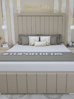 crushed velvet double bed