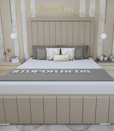 crushed velvet double bed