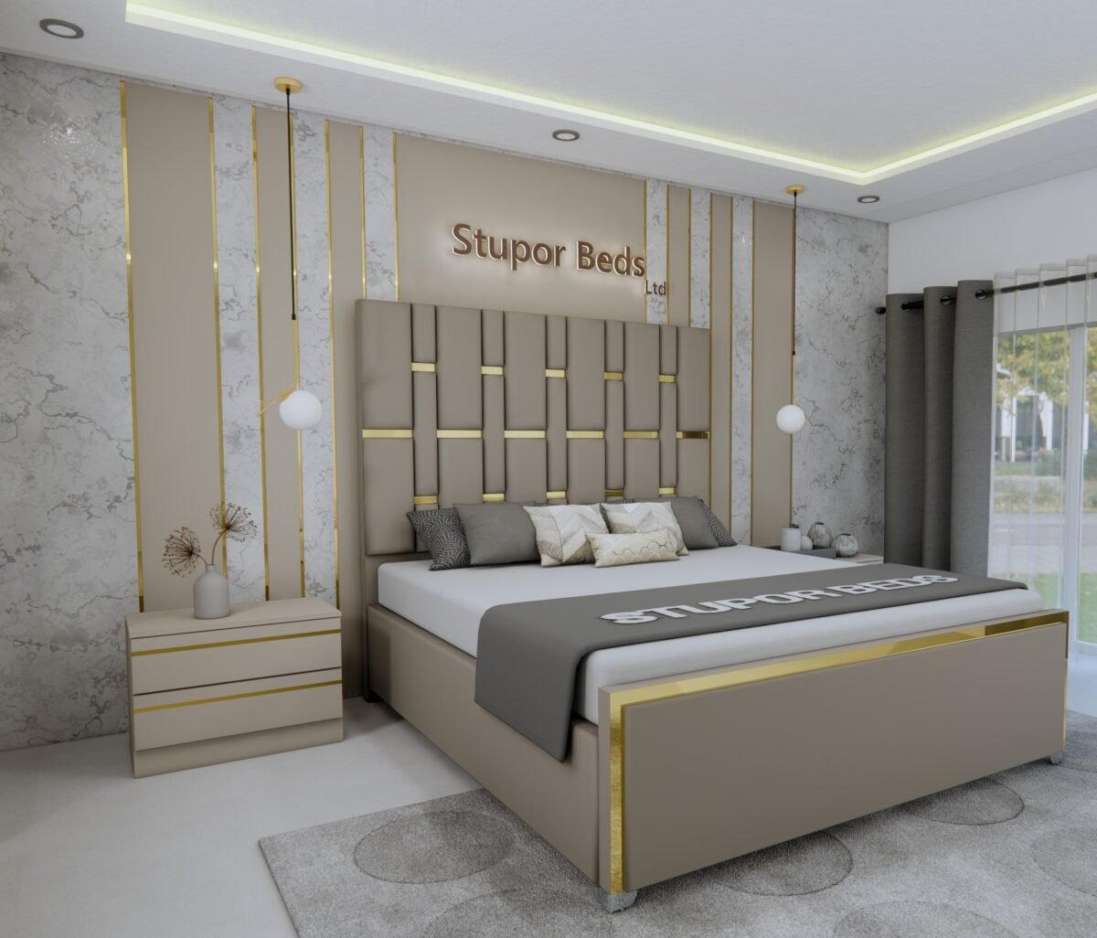 Fernanda Strip Bed - Image 4