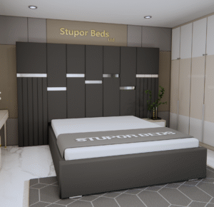 Silvana Strip Panel Bed