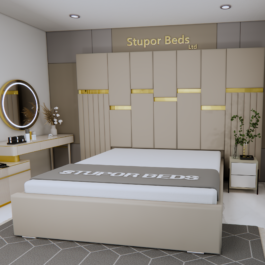 Silvana Strip Panel Bed