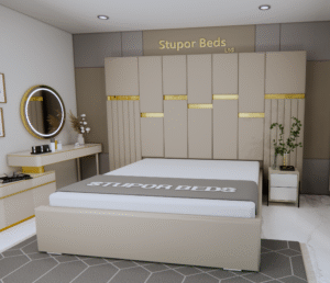 Silvana Strip Panel Bed