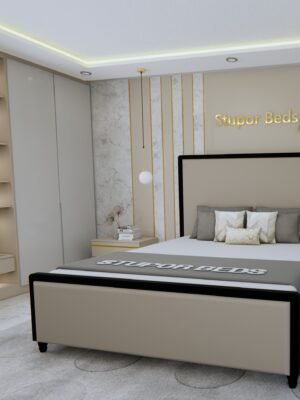 border velvet bed