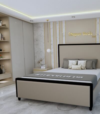 border velvet bed