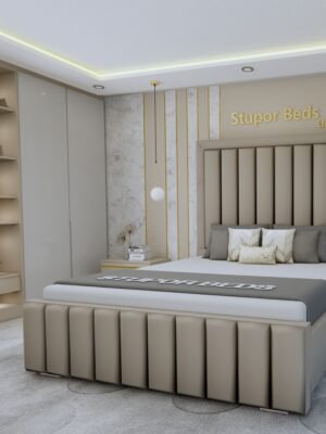 crushed velvet bed