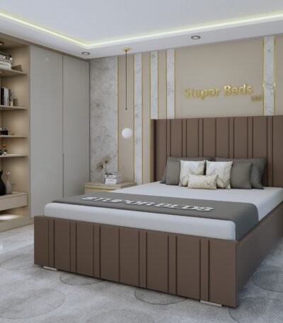 Online Velvet Fabric Bed