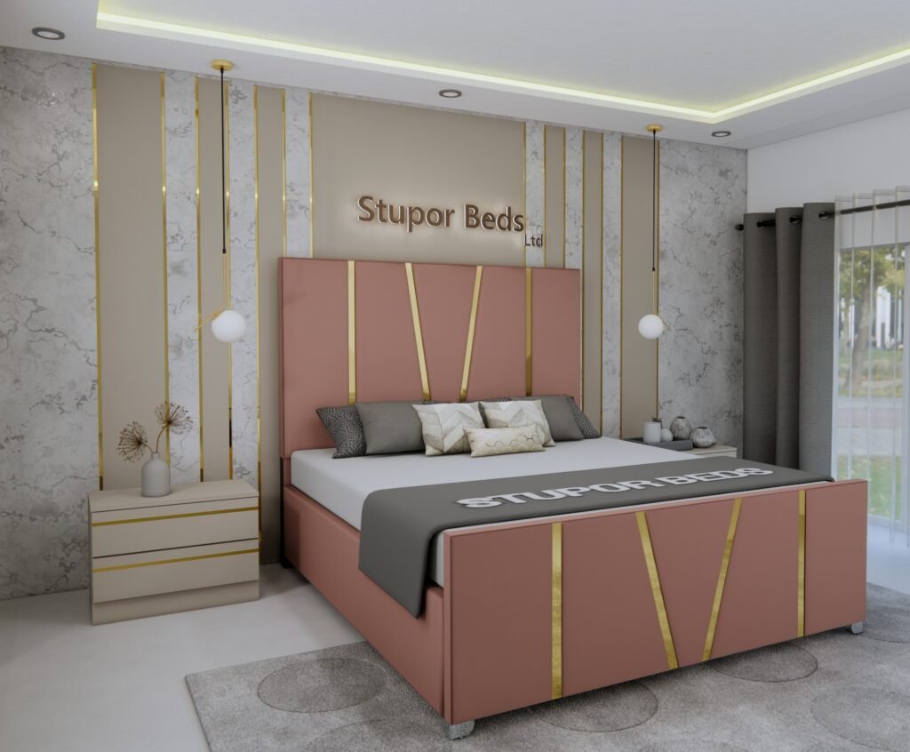 Cream Plush Bed​