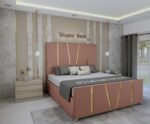 Cream Plush Bed​