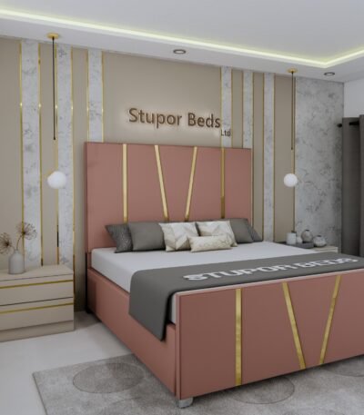 Cream Plush Bed​