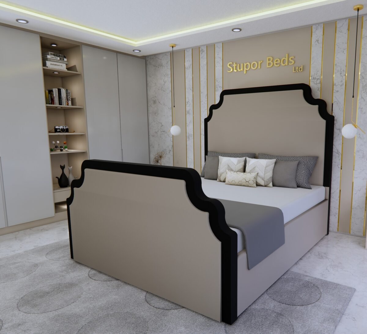 Amparo Strip Bed - Image 3