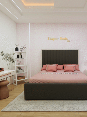 fabric king size bed​