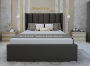 Betina Wing Velvet Bed