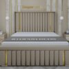 NORMAL BASE BED-123 MINK Luxury Strip Bed Cheap UK