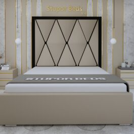 Flavia Velvet Line Bed