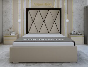 Flavia Velvet Line Bed