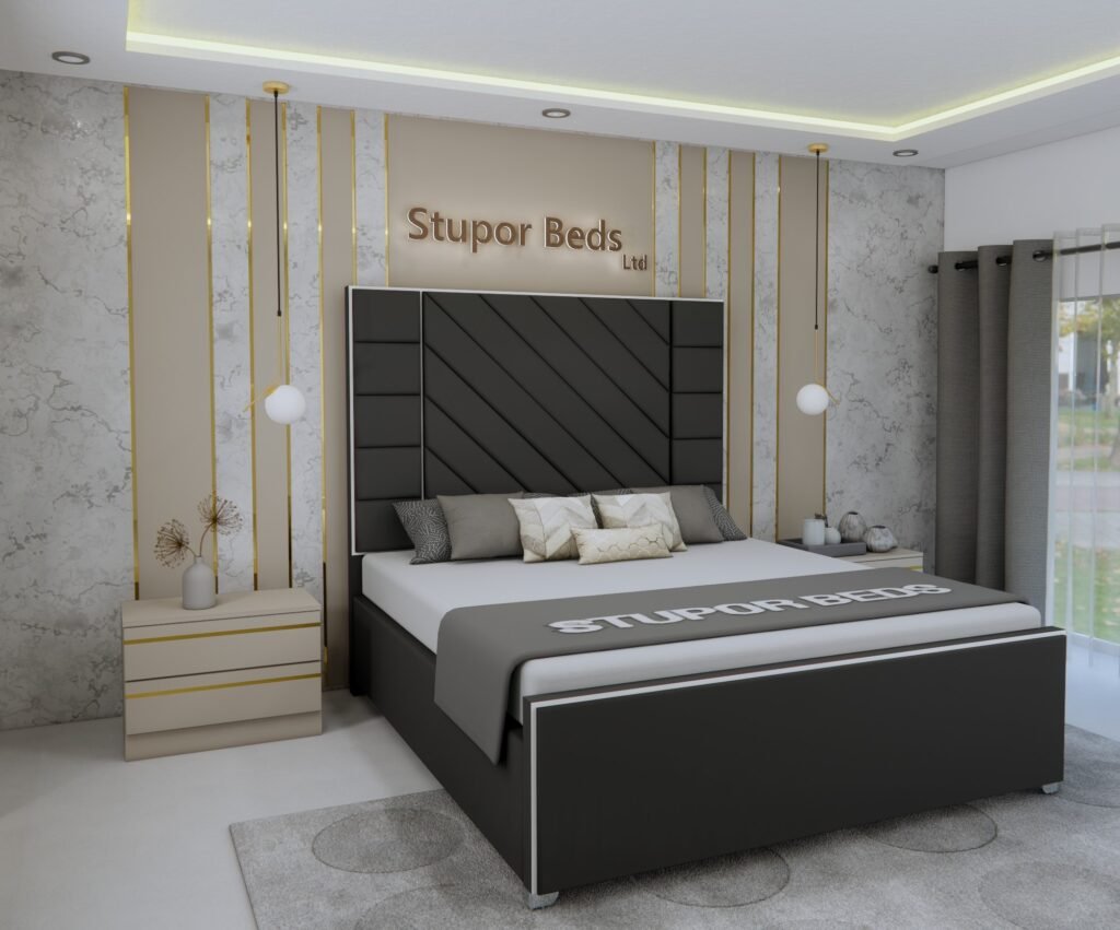 sky Velvet Bed