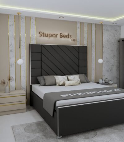 sky Velvet Bed