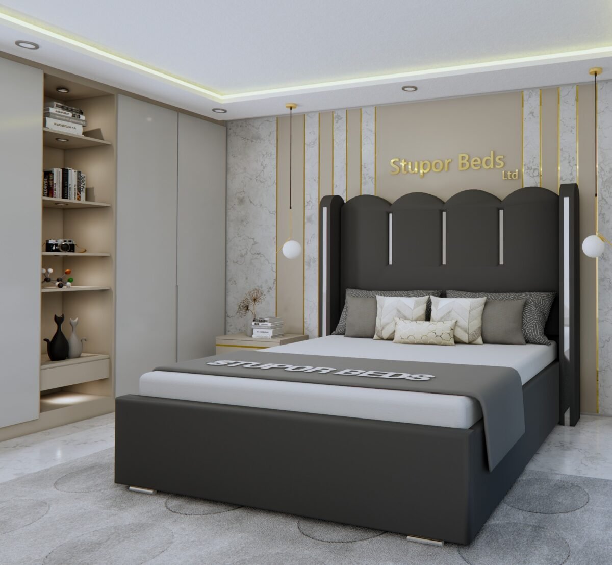 Josefina Strip Bed - Image 3