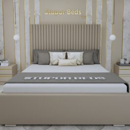 Izel Velvet Line Bed