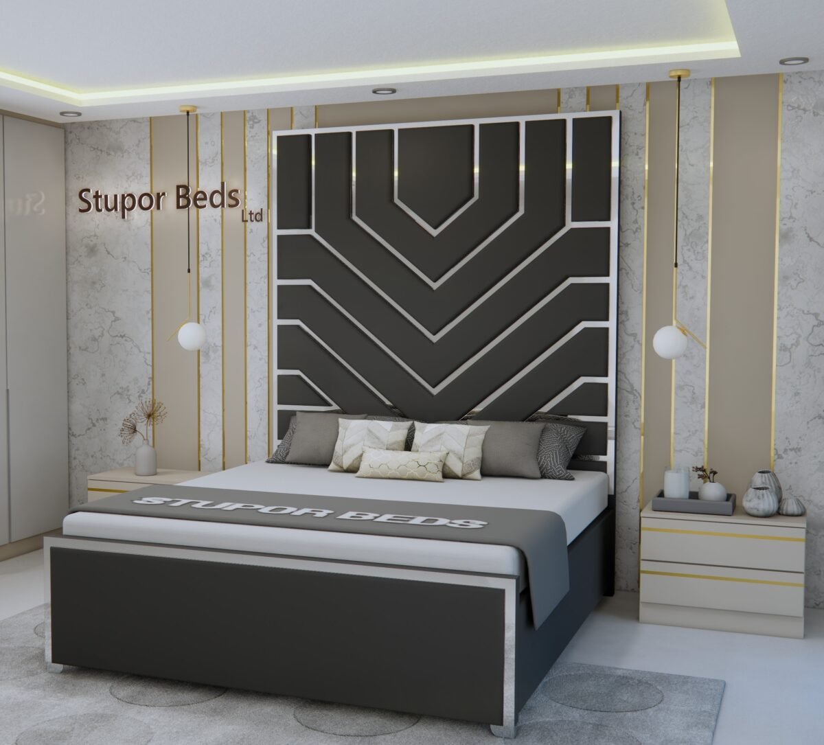 Marie Queen Bed - Image 5