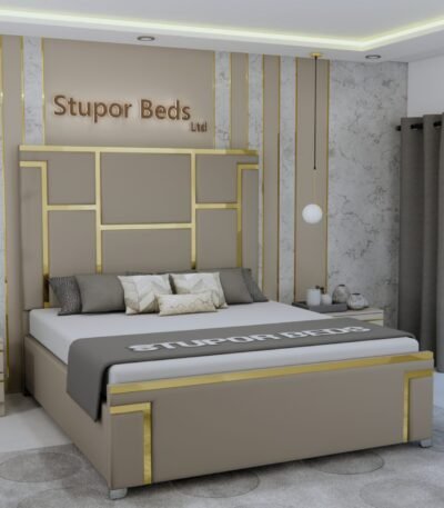 Mink Fabric Strip Bed