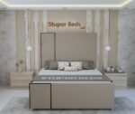 Luisa Velvet Bed - Image 5
