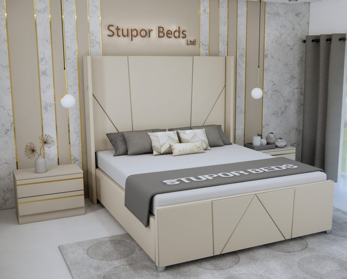 Olivia Velvet Bed - Image 3