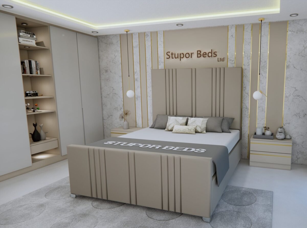 Palmira Velvet Bed - Image 3