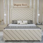 Stupor velvet bed frames