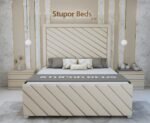 Stupor velvet bed frames