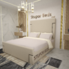 NORMAL BASE BED-34 CREAM