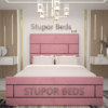 NORMAL BASE BED-35 PLUSH PINK