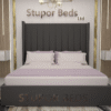 NORMAL BASE BED-39 PLUSH GREY