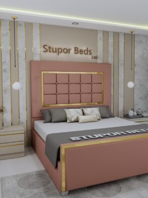 NORMAL BASE BED-4 PINK.