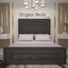 NORMAL BASE BED-40 PLUSH GREY