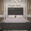 NORMAL BASE BED-41 PLUSH CREAM Bed in colchester