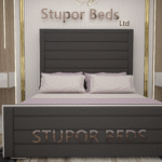Red Velvet Bed