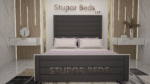 Red Velvet Bed