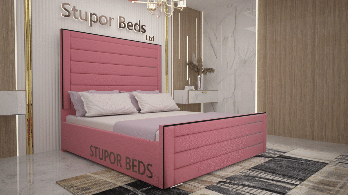 Reina Velvet Bed - Image 3