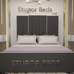Purple Velvet bed